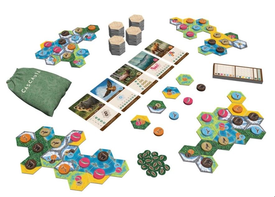 Cascadia Board Game Components and Quality