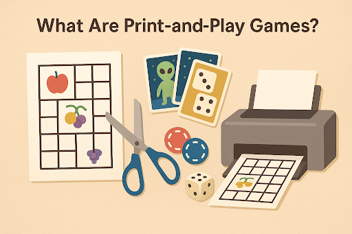 What Are Print-and-Play Games