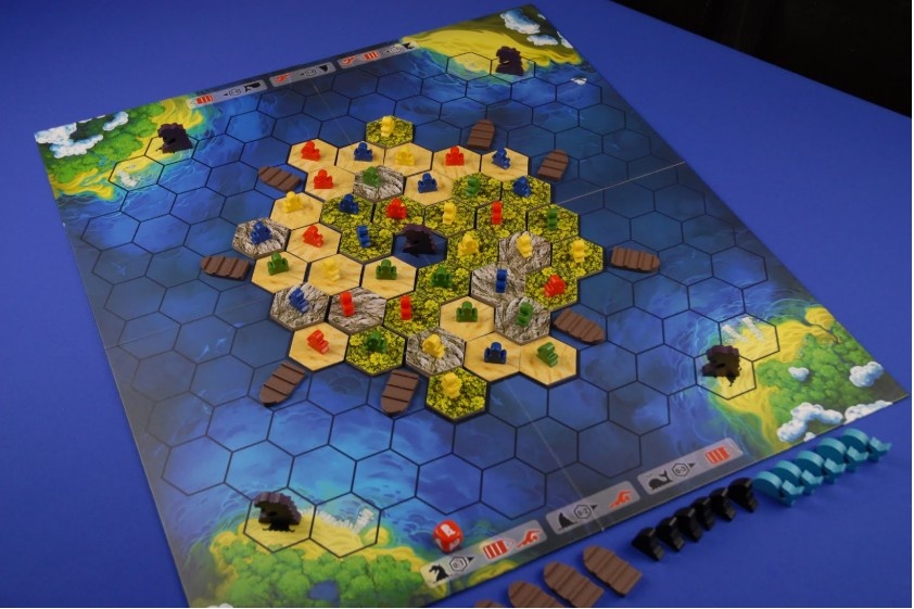 One of the standout features in Survive: Escape from Atlantis! is its top-tier components.