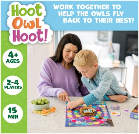 Hoot, Owl, Hoot! (Ages 3–6)