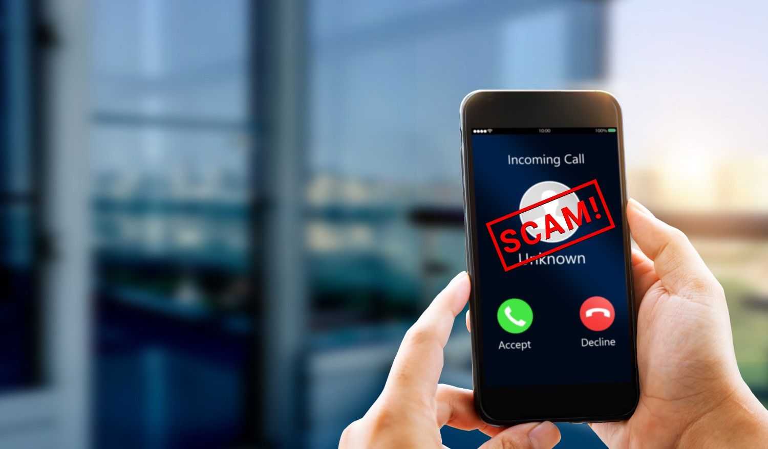 How do I safely handle a call from 5702771040