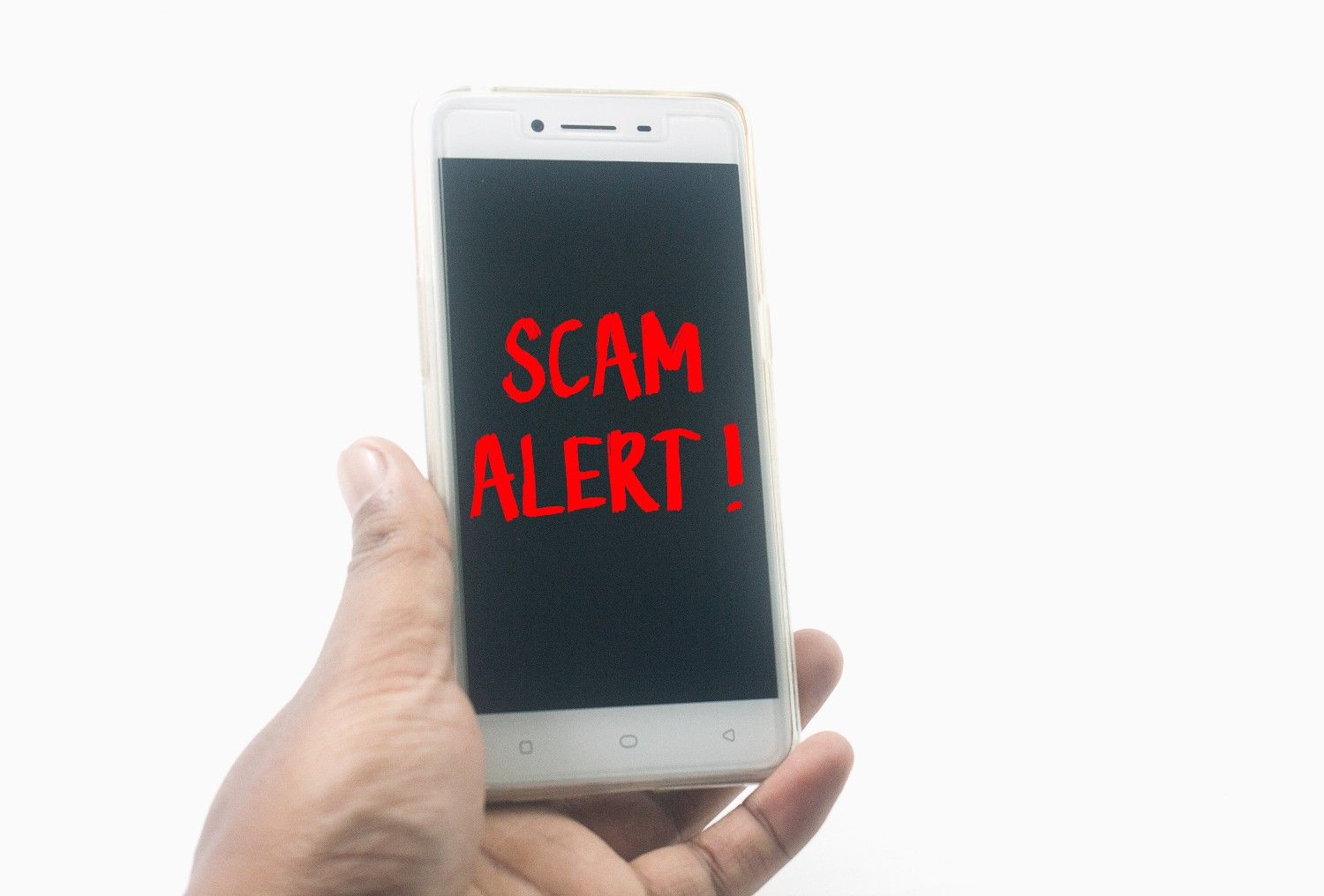 How should you handle a call from 8334313077 step by step